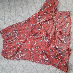 Max Studio floral skirt